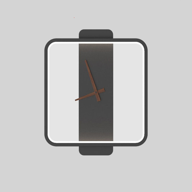 Moderne LED Wanduhr