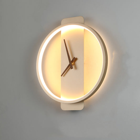 Moderne LED Wanduhr